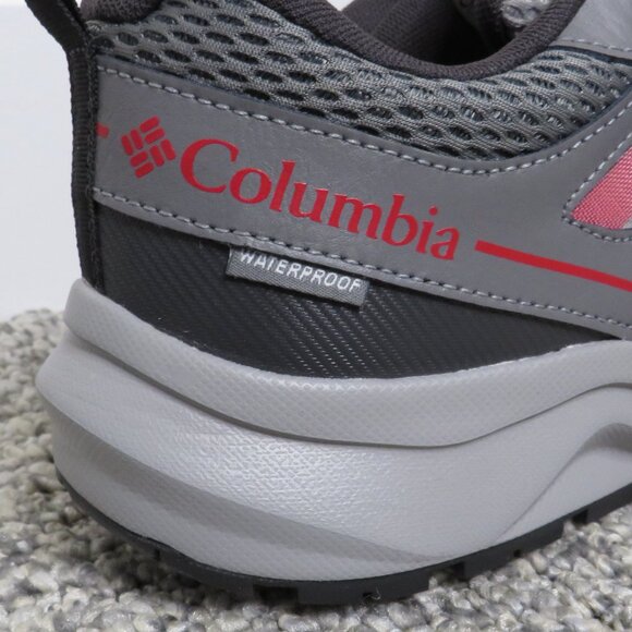 Columbia* Men\'s Plateau Breathable Waterproof Steam Mountain Red Sneaker~‎ 10.5 main image 7